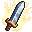 Hero Sword weapon icon in Megabonk