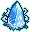 Ice Crystal icon in Megabonk