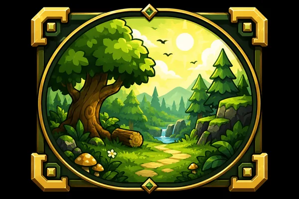 Forest — Megabonk stage