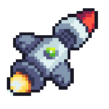 Slutty Rocket weapon icon in Megabonk